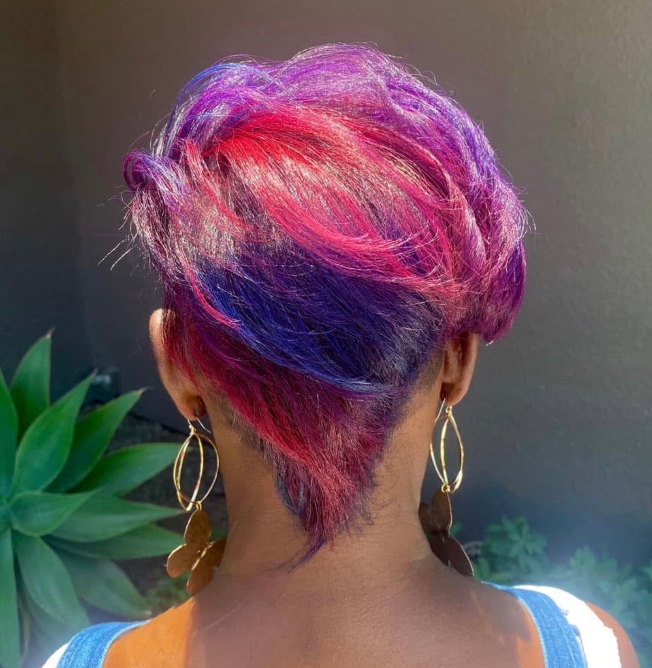 Vivid custom color styled by Stacie Ramirez